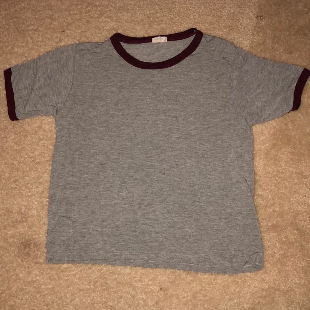 brandy melville grey tee
